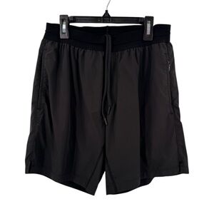 Rhone Mens Size Medium Black Athletic Shorts Lined